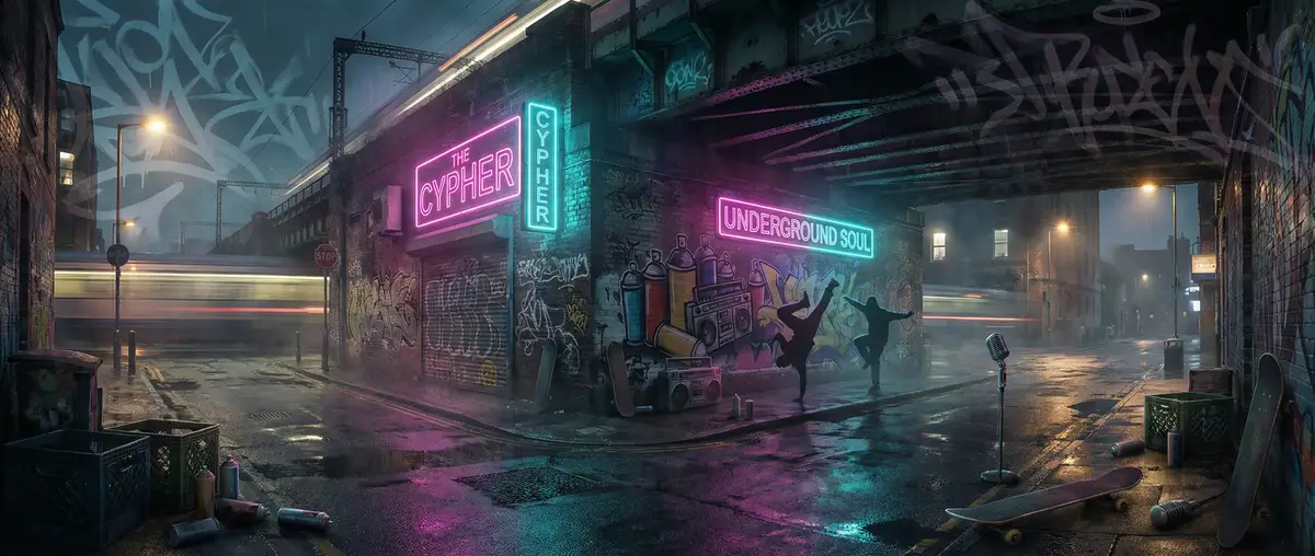 扒灰 小说 - 城市街头文化夜景